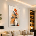 Orange Flowers and Vases angled lifestyle view