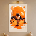 Orange Planet Explorer in a modern room