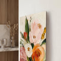 Artronauts Glass Print Blushing Garden Bouquet Glass Wall Art