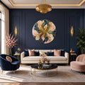 Midnight Blossom in a modern room