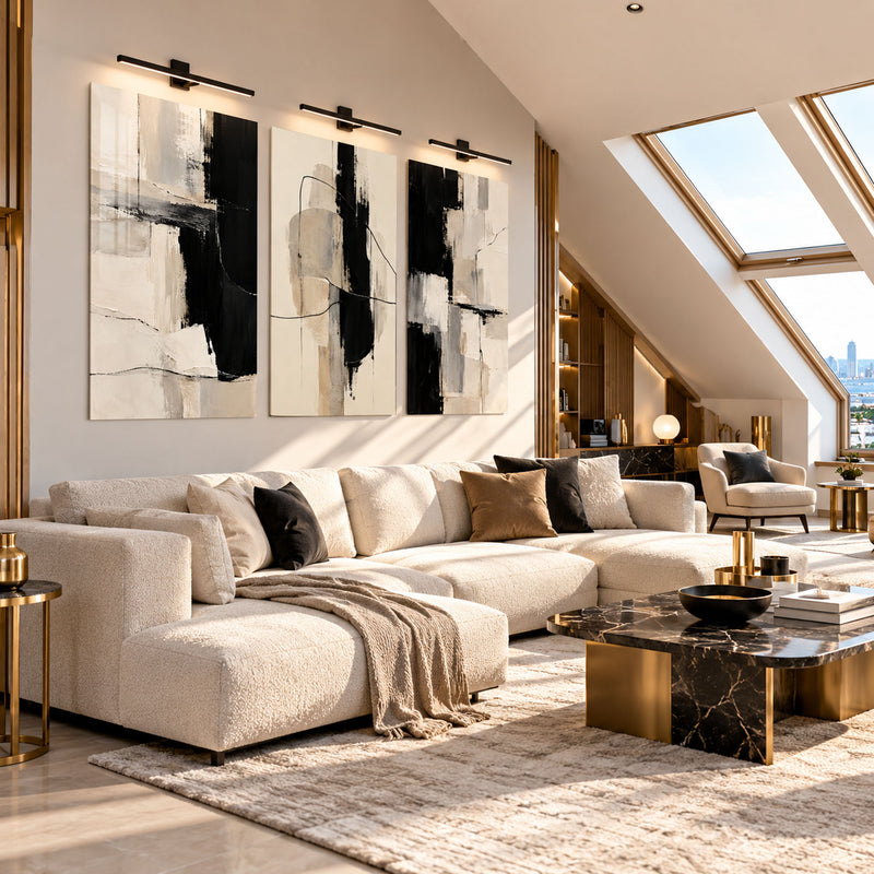 Neutral Abstract II lifestyle view