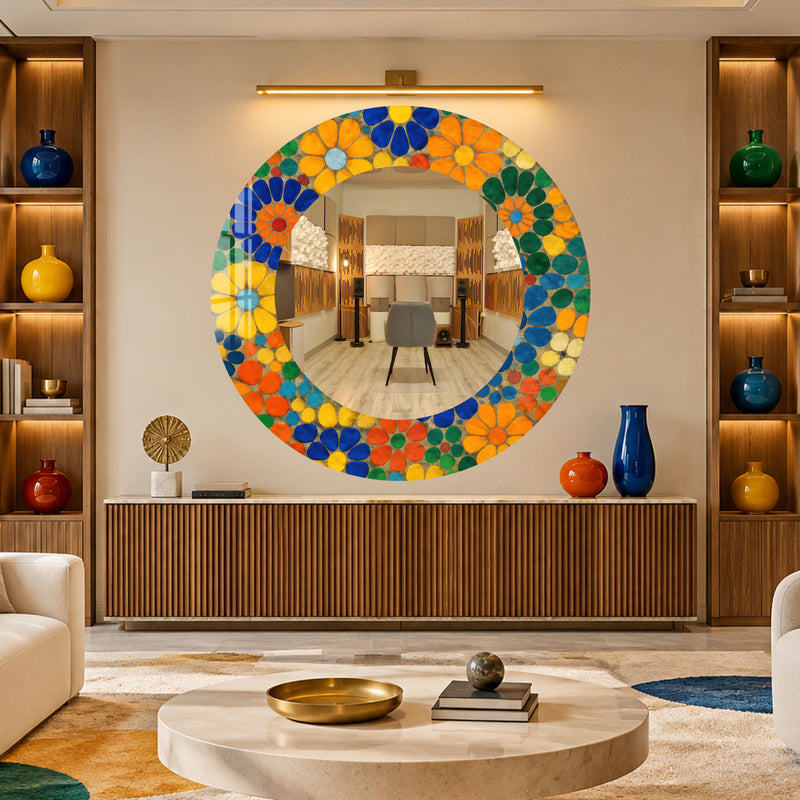 Vibrant Mosaic Blooms lifestyle view