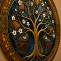 Gold Blossom Amber Medallion lifestyle view