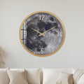 Lunar Surface with gold frame