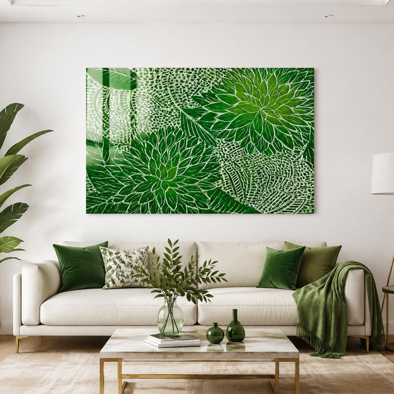Emerald Lace Blooms lifestyle view
