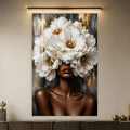 Artronauts Glass Print Crowned in White Glass Wall Art