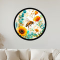 Honeybee Garden with black frame