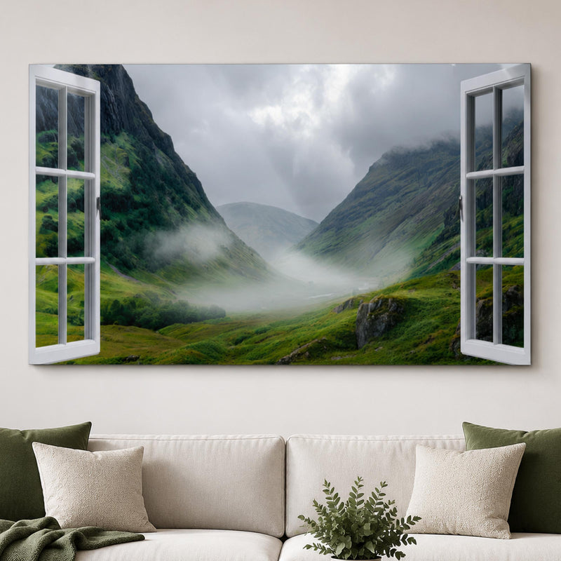 Misty Highland Window lifestyle view