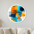 Urban Color Blocks with white frame