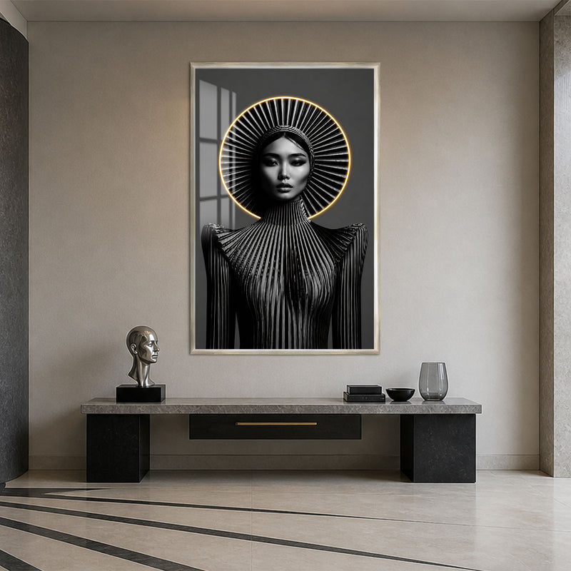 Radiant Future Muse with silver frame