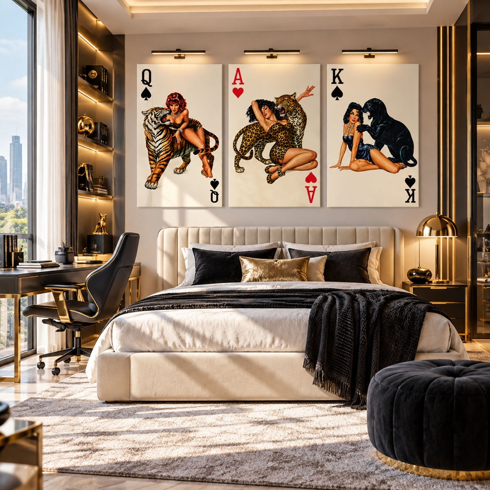 Wild Card Glamour lifestyle view