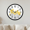 Golden Meadow with black frame