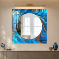 Azure Marble Swirl lifestyle view
