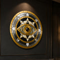 Art Deco Metallic Evil Eye lifestyle view