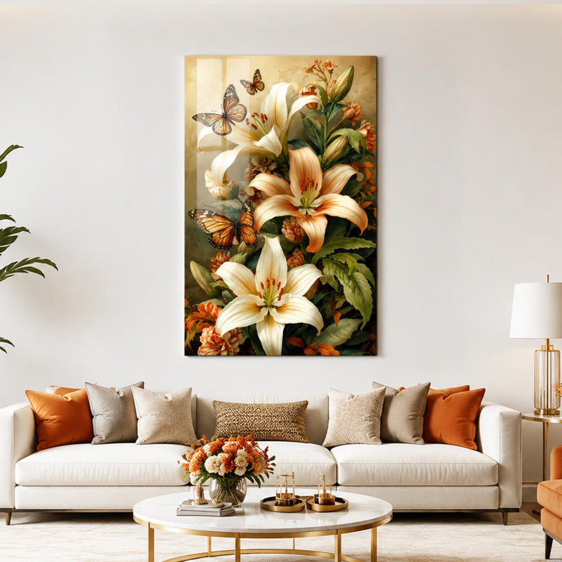 Lilies And Monarchs lifestyle view