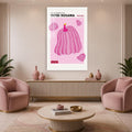 Pink Polka Dot Pumpkin lifestyle view
