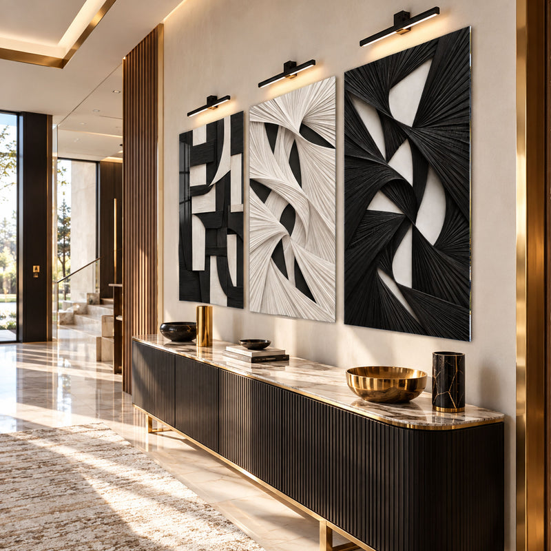 Monochrome Abstract lifestyle view