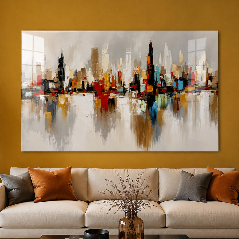 Abstract City Reflections lifestyle view