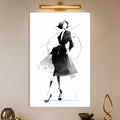 Monochrome Fashion Muse lifestyle view