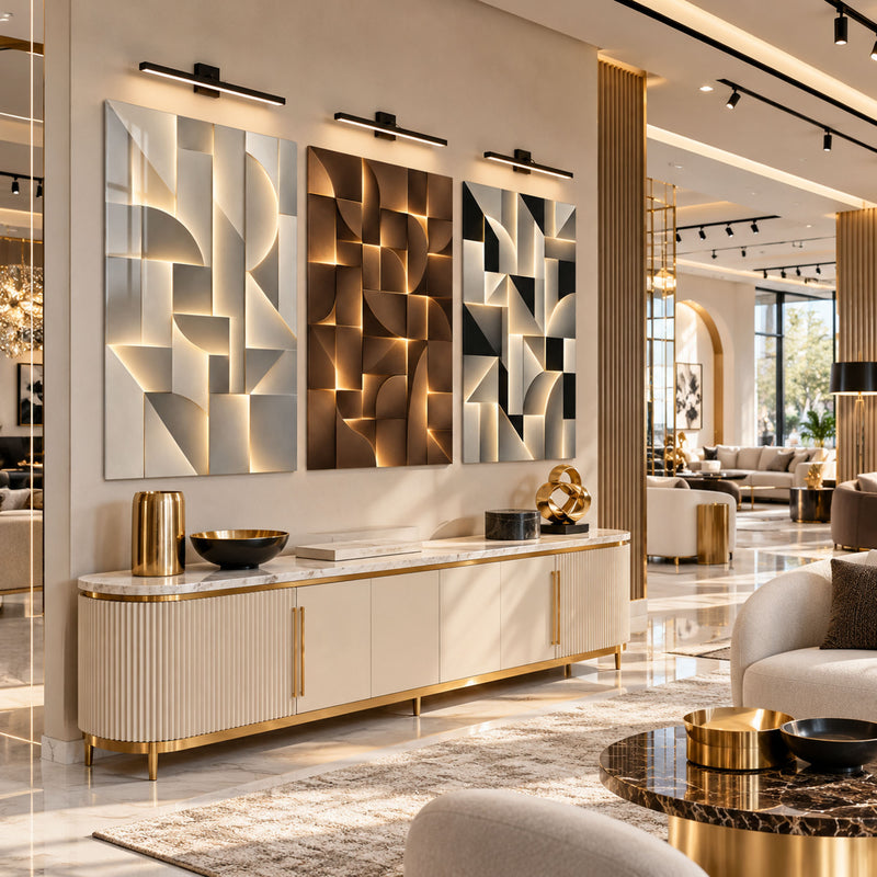 Golden Geometry lifestyle view