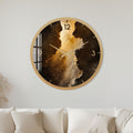 Golden Canyon with gold frame