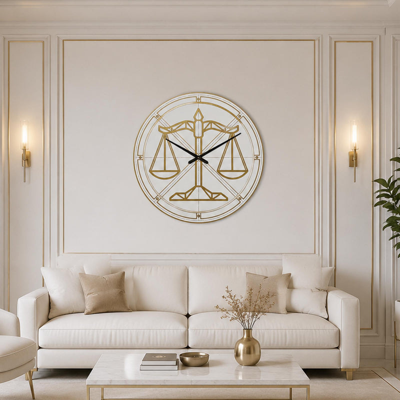 Golden Scales of Justice lifestyle view