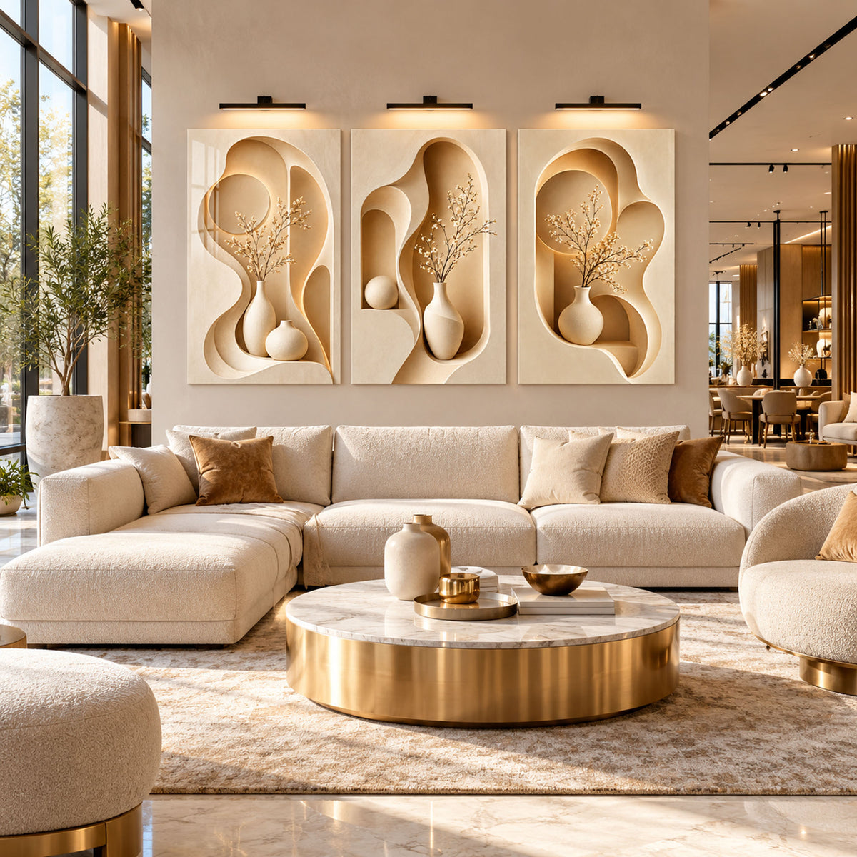 Sculptural Botanical lifestyle view