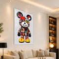 Pop Art Toy Bear angled lifestyle view