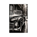 Classic Roadster In The Rain product shot on white background