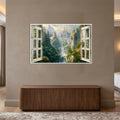 Enchanted Valley Castle with white frame