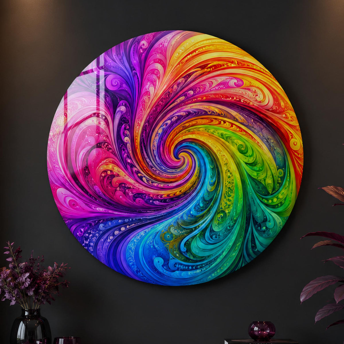 Rainbow Paisley Vortex lifestyle view