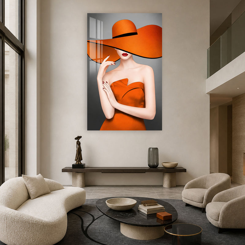 Lady in Orange lifestyle view