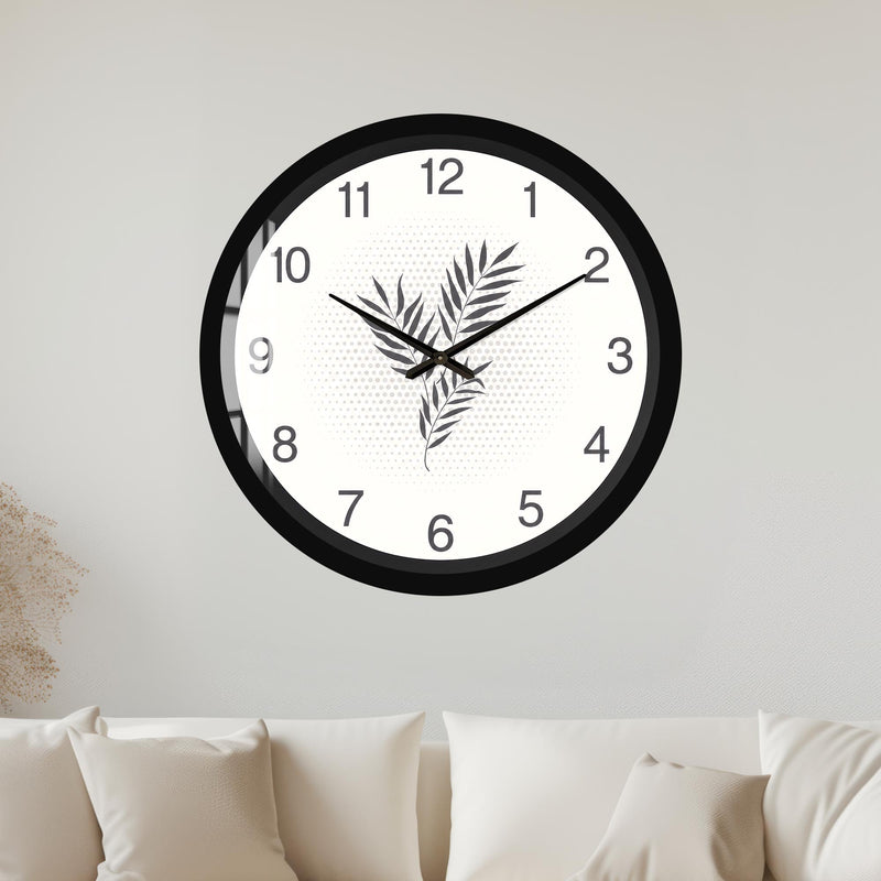 Monochrome Botanical with black frame