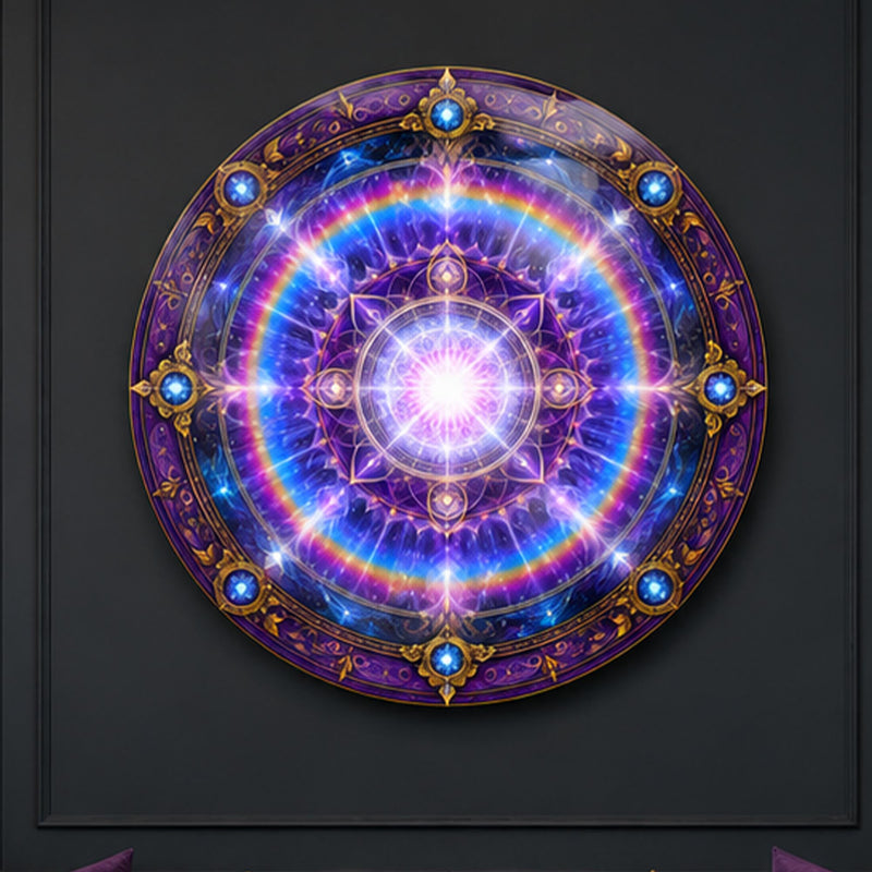 Celestial Rainbow Mandala lifestyle view