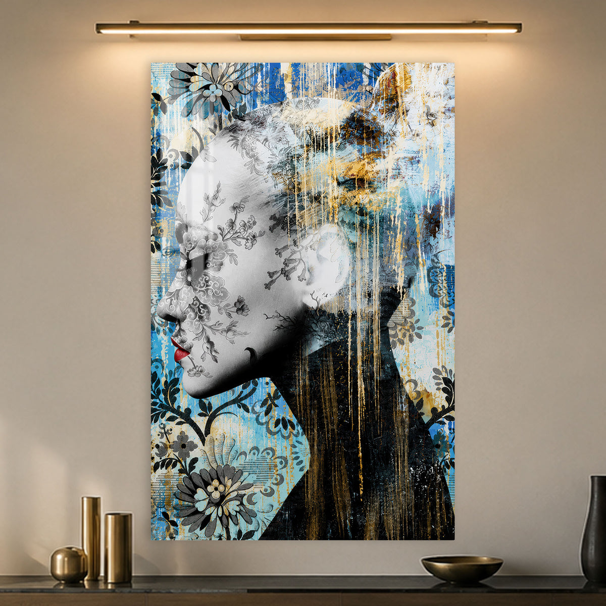 Floral Profile in a modern room