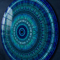 Turquoise Filigree Evil Eye Mandala lifestyle view