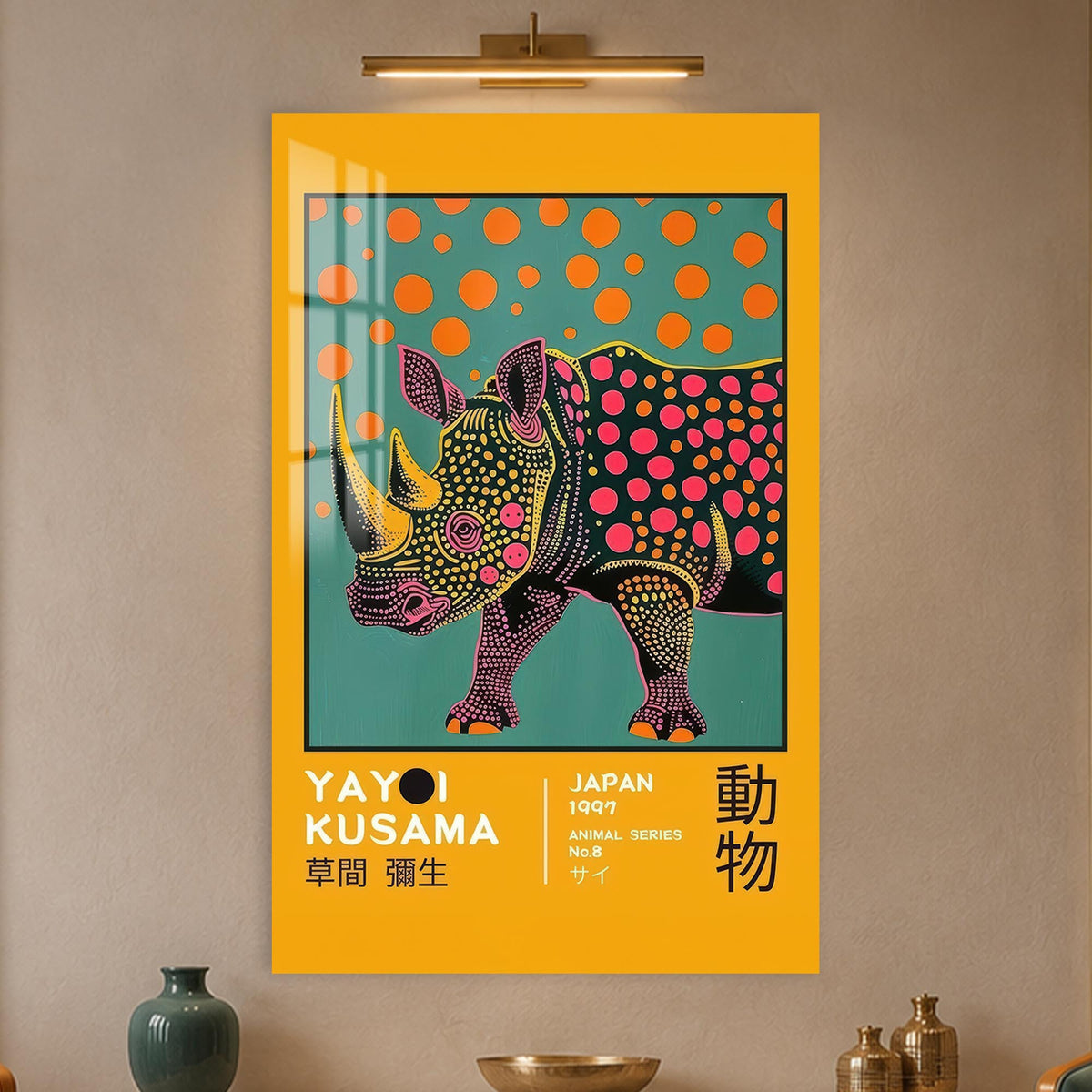 Polka Dot Rhino lifestyle view