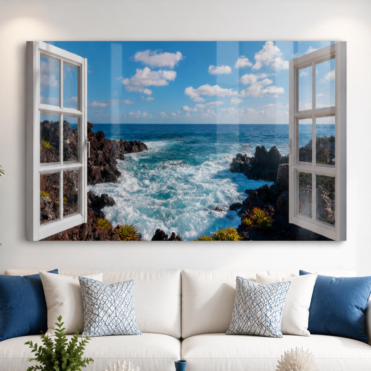 Open Window Seascape lifestyle view