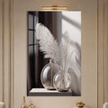 Crystal Pampas Still Life in a modern room