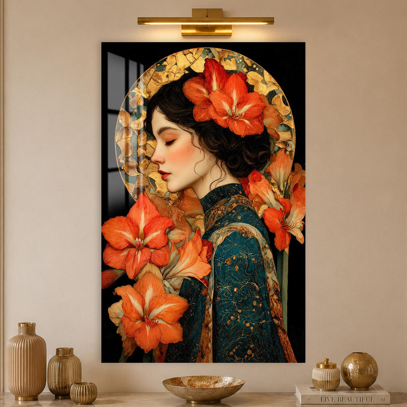 Gilded Amaryllis Muse lifestyle view
