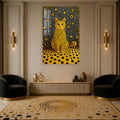 Golden Polka Dot Cat lifestyle view