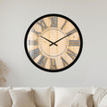Rustic Roman Numerals with black frame