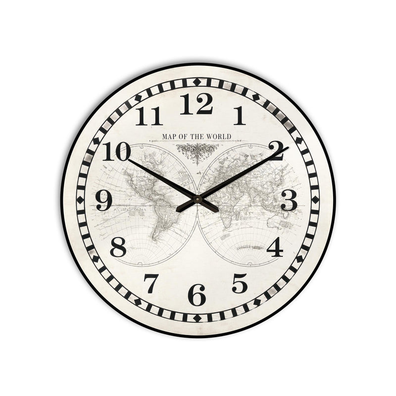 Vintage World Map lifestyle view