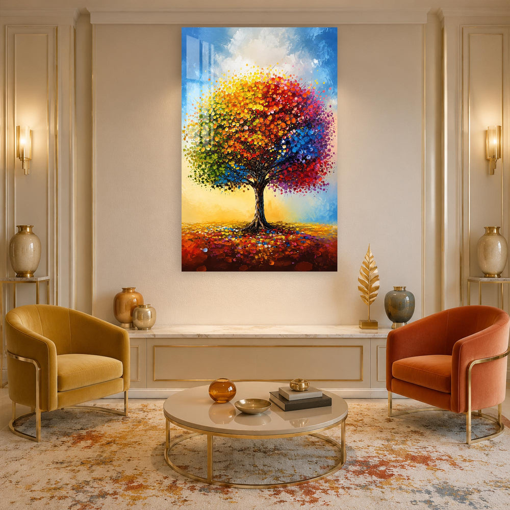 Rainbow Tree Mosaic lifestyle view