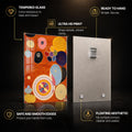 Spirals In Motion — tempered glass, ultra HD print, ready to hang