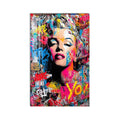 Pop Icon Graffiti product shot on white background