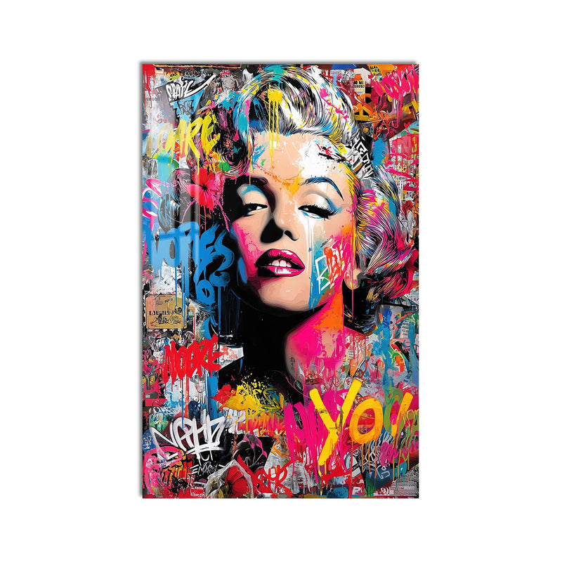 Pop Icon Graffiti product shot on white background
