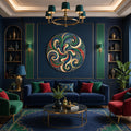 Jewel Tone Spiral Pinwheel lifestyle view