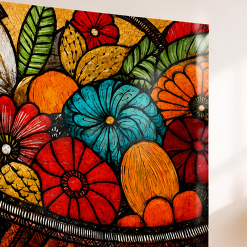 Rustic Floral Basket lifestyle view