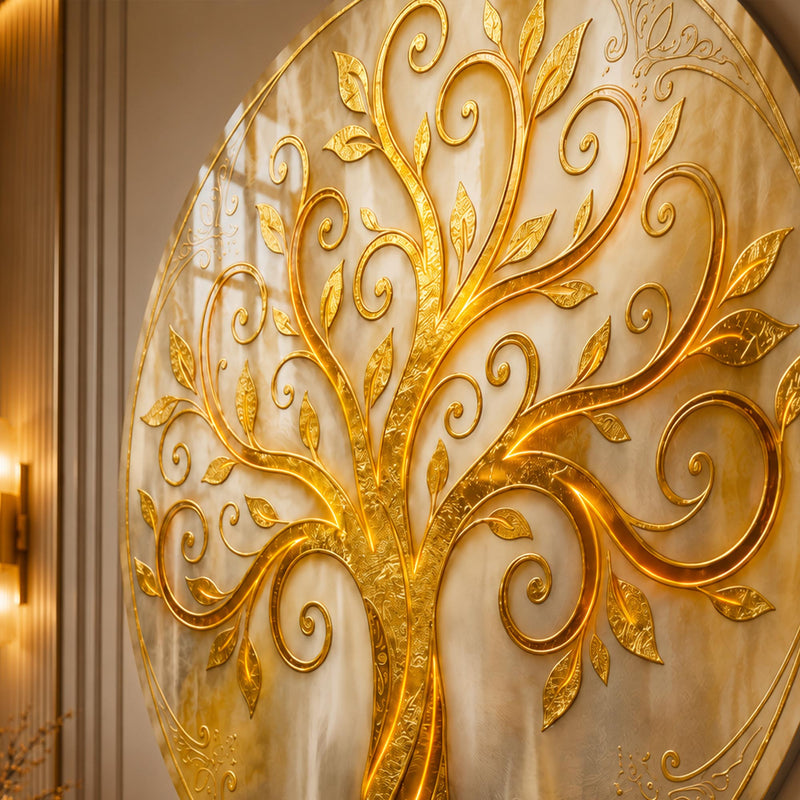 Golden Filigree Tree Of Life lifestyle view